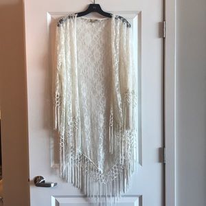LF LACE KIMONO